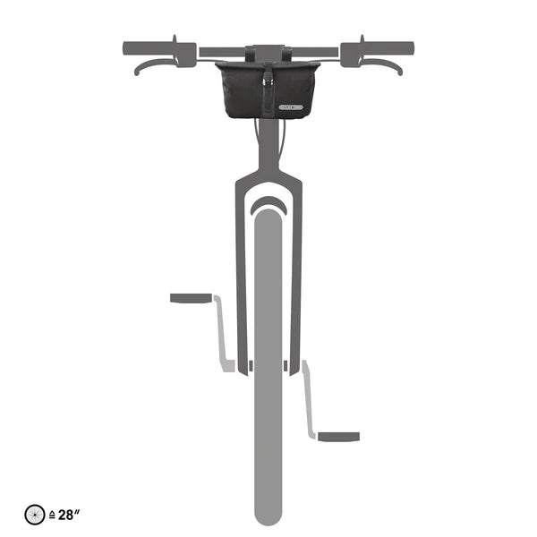 ORTLIEB ACCESSORY PACK ohjaustankolaukku 3,5 L musta