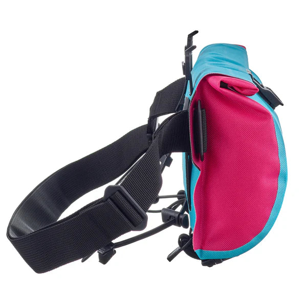 Ohjaustankolaukku ORTLIEB VELO SLING 3 L Cyber Sininen/Pinkki