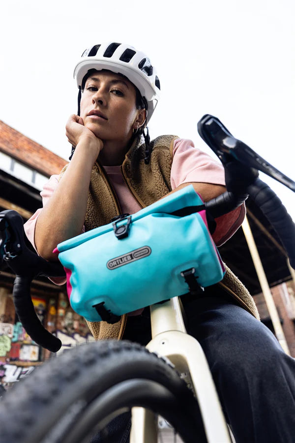 Ohjaustankolaukku ORTLIEB VELO SLING 3 L Cyber Sininen/Pinkki