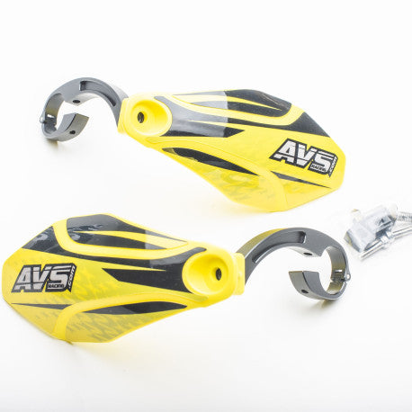 AVS KIT DECO käsisuojus Alu jalka Keltainen/Musta