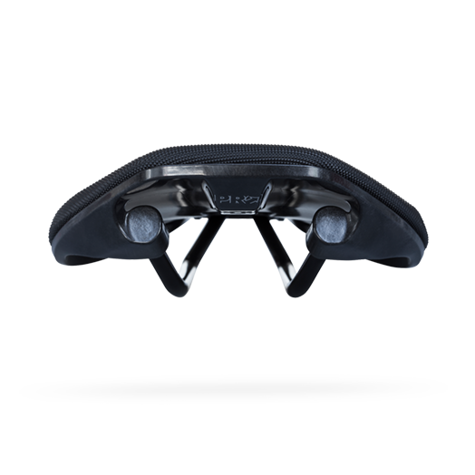 STEALTH OFFROAD 142mm PRO Satula ruostumattomasta teräksestä valmistetut kiskot musta