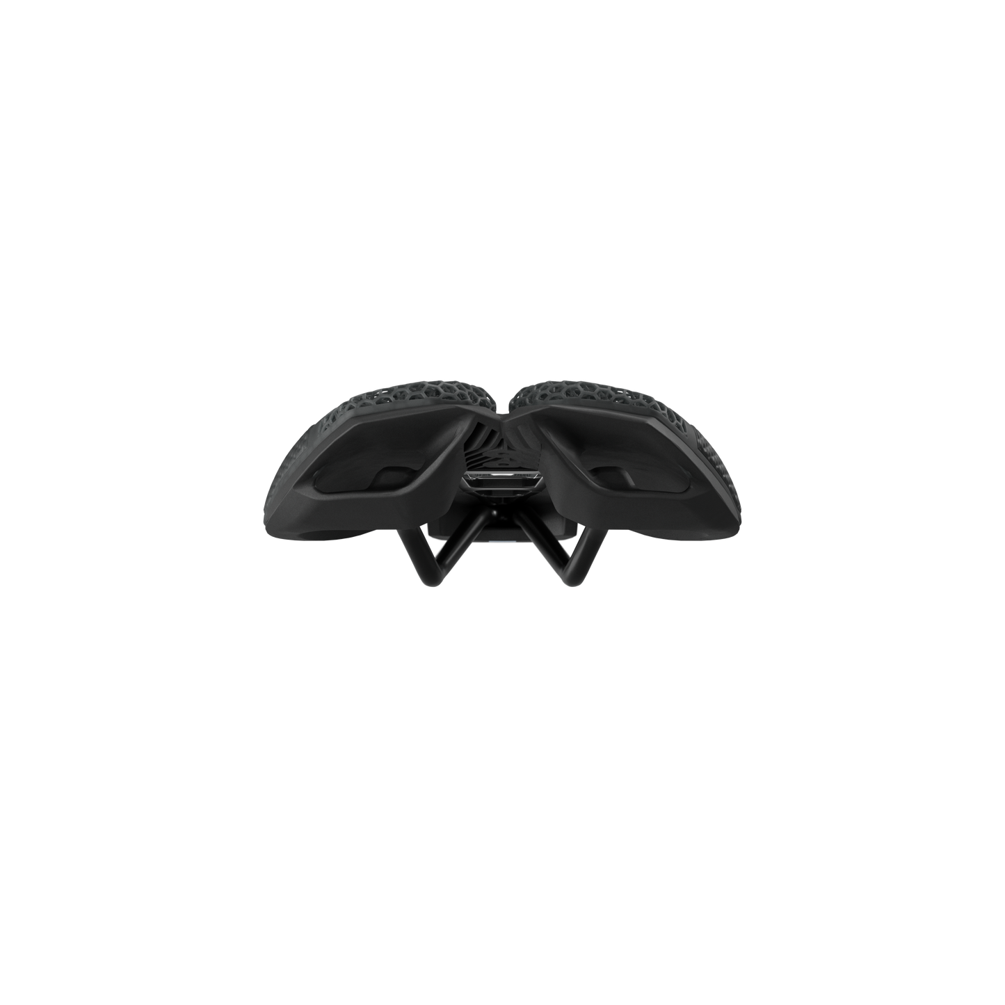 STEALTH 3D PERFORMANCE PRO Satula 152mm Ruostumattomasta teräksestä valmistetut kiskot Musta