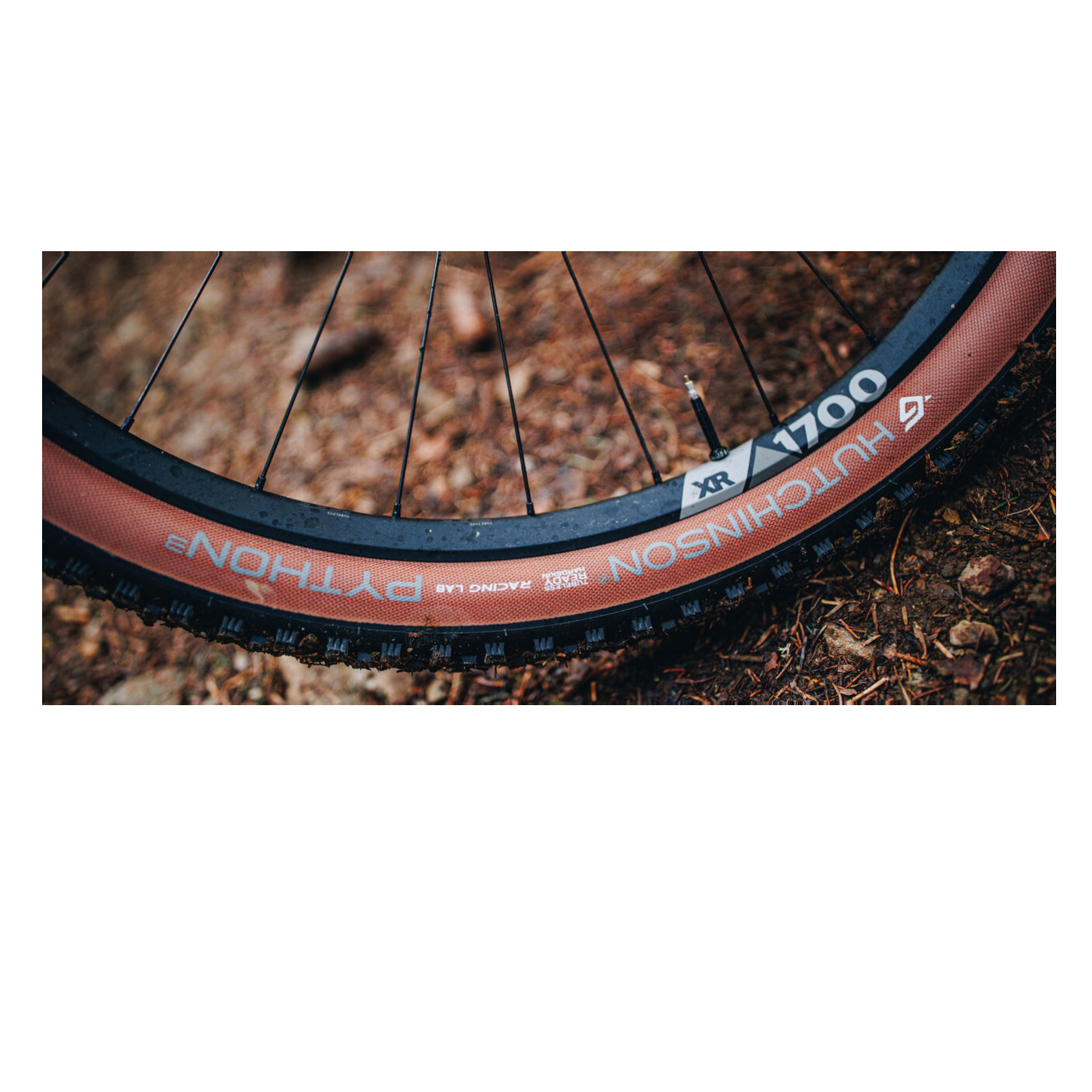 HUTCHINSON PYTHON 3 29x2.30 Racing Lab Hardskin Race Ripost XC Tubeless Ready Pehmeä ruskea rengas