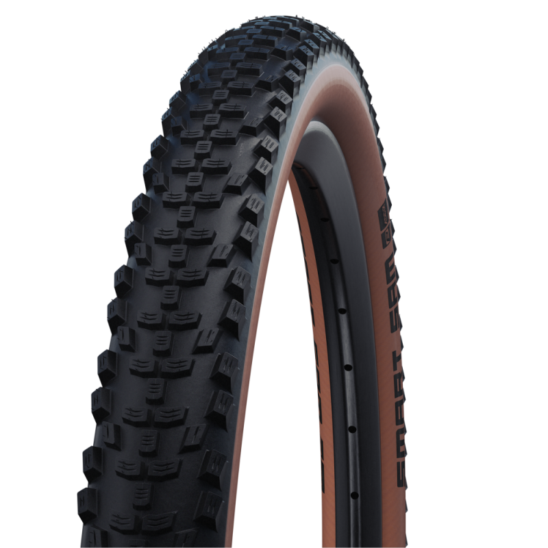 SCHWALBE SMART SAM 29x2.60 ADDIX PERFORMANCE RACEGUARD rengas Letkun tyyppi pehmeä musta/ruskea