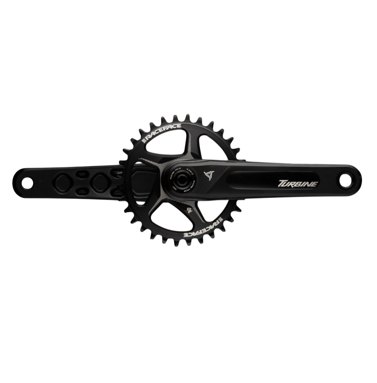 RACE FACE TURBINE CINCH kampiakseli Musta