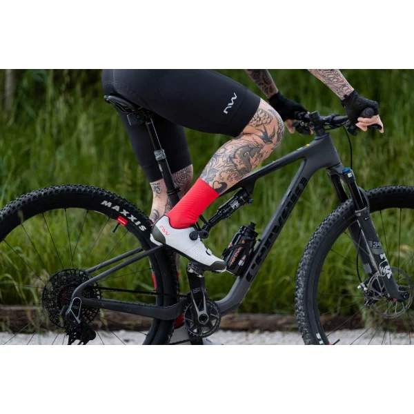 NORTHWAVE RAZER MTB-kengät vaaleanharmaa/vihreä