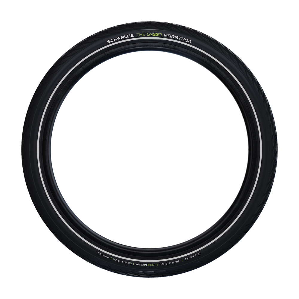 SCHWALBE GREEN MARATHON 27.5x2.35 ADDIX ECO ECO GreenGuard Tubeless Ready jäykkä rengas