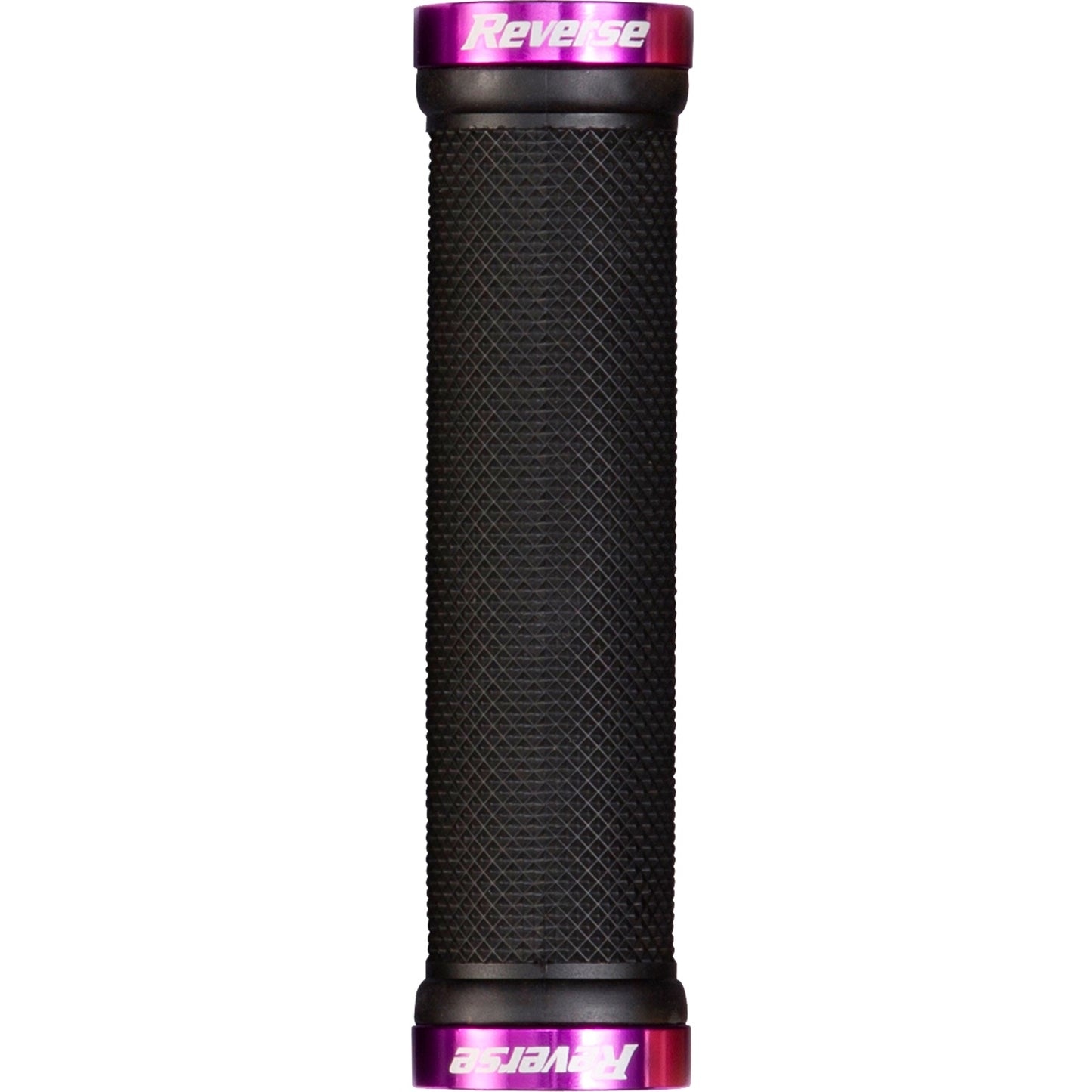 REVERSE COMPONENTS CLASSIC Lock-On -kahvat, musta/violetti