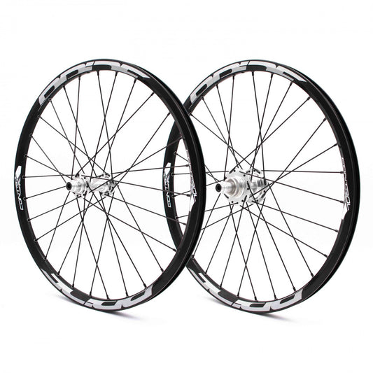 PRIDE 20" (451mm) Control V2 Disc -pyöräpari akselit 10/15mm Polish