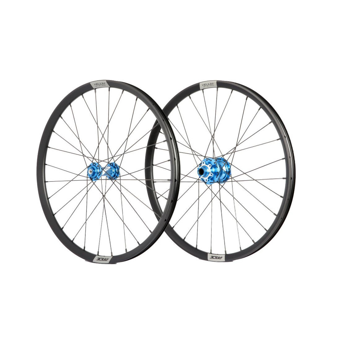PRIDE 20"(451mm) Gravity Matt Disc Pride Control V1 Axes 10/10mm -pyöräpari Sininen