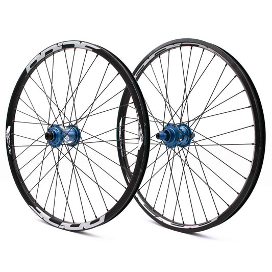 PRIDE 24" (507mm) Control V2 Disc Axes 20/15mm -pyöräpari Sininen