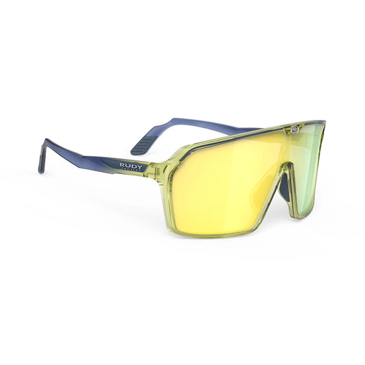 Lasit RUDY PROJECT SPINSHIELD Crystal Sininen/Keltainen Linssit RP Optics Multilaser Yellow
