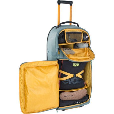 EVOC WORLD TRAVELLER 125 L matkalaukku harmaa