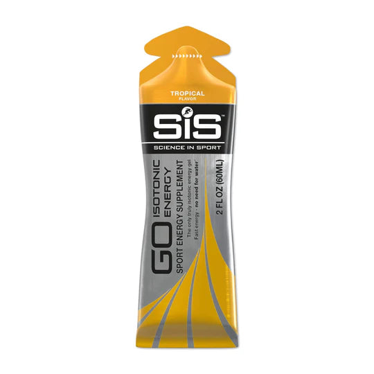 SIS GO ISOTONIC ENERGY -geeli (60ml) Tropical (trooppinen)