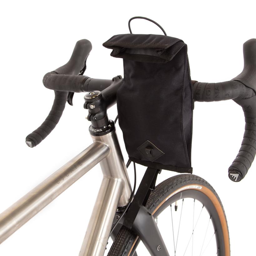 RESTRAP TECH BAG 1,2 l -ohjaustangon laukku, musta