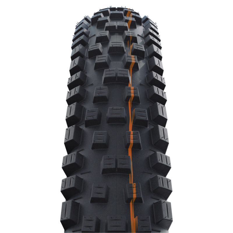 SCHWALBE NOBBY NIC 29x2.60 ADDIX SOFT SUPERTRAIL Tubeless Ready Soft Musta rengas