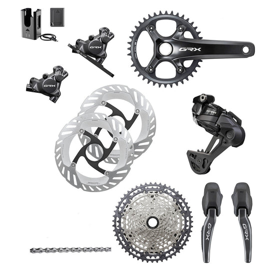 SHIMANO GRX RX827 Di2 1x12V -ryhmäsarja SHIMANO GRX RX827 Di2 1x12V.