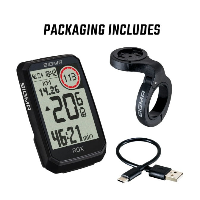 GPS SIGMA ROX 4.0 ENDURANCE Musta