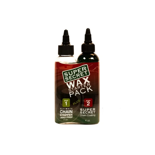 SILCA CHAIN STRIPPER ja SUPER SECRET ketjun valmistelu- ja voitelupakkaus 2x120ml