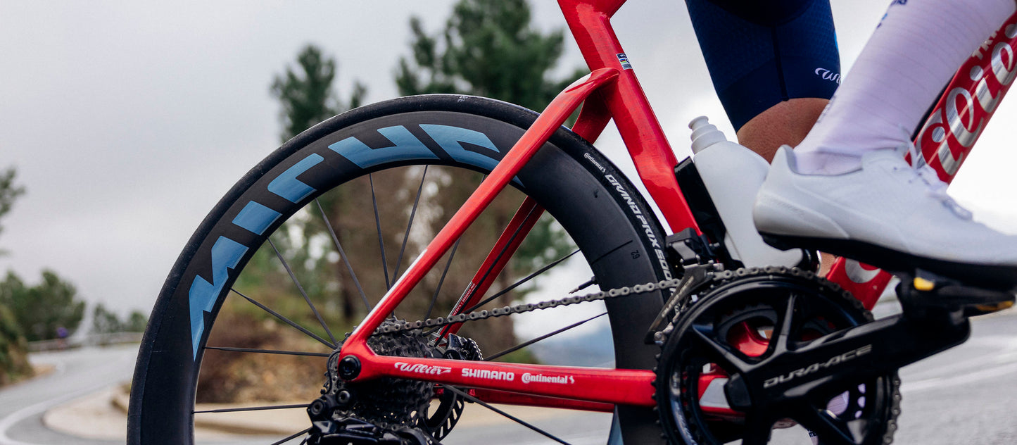 Pari MICHE DEVA RD 52 Tubeless Ready pyörät (Center Lock) hopea