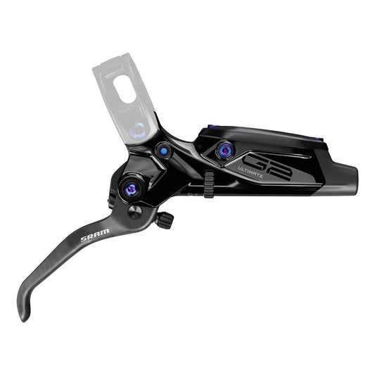 SRAM G2 Ultimate Täydellinen vipu (A2) kiiltävä musta Rainbow Hardware #11.5018.052.011