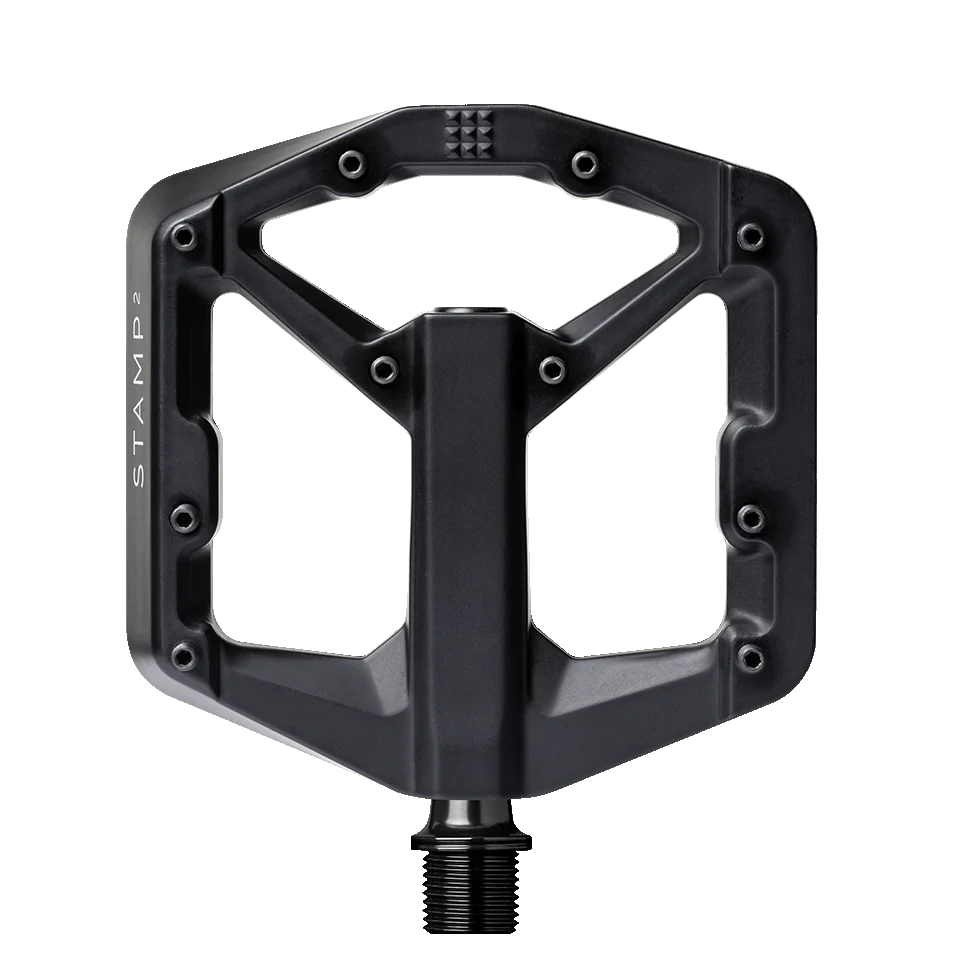 CRANKBROTHERS STAMP 2 Pienet litteät polkimet Musta