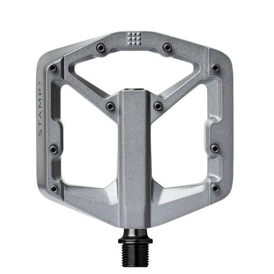 CRANKBROTHERS STAMP 3 Pienet litteät polkimet harmaa