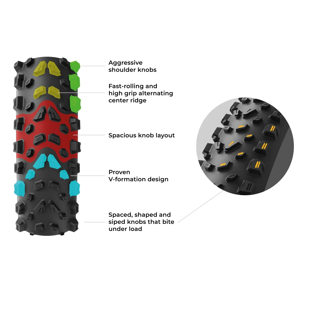 VITTORIA Syerra 29x2.6 Trail Graphene 2.0 Tubeless Ready Soft Musta rengas
