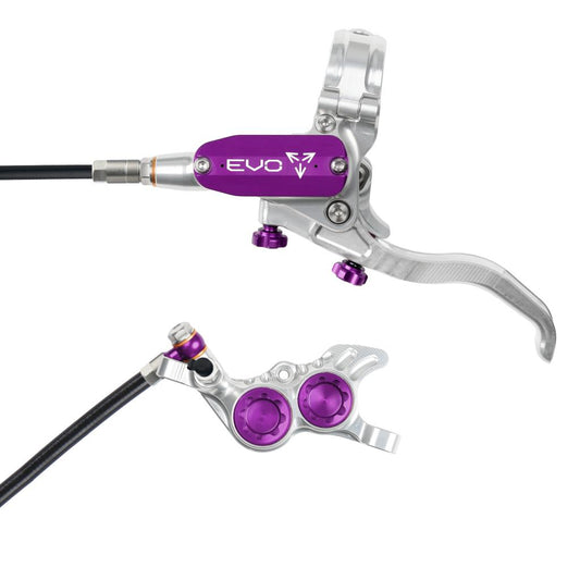 HOPE TECH 4 EVO GR4 etujarru hopea/violetti
