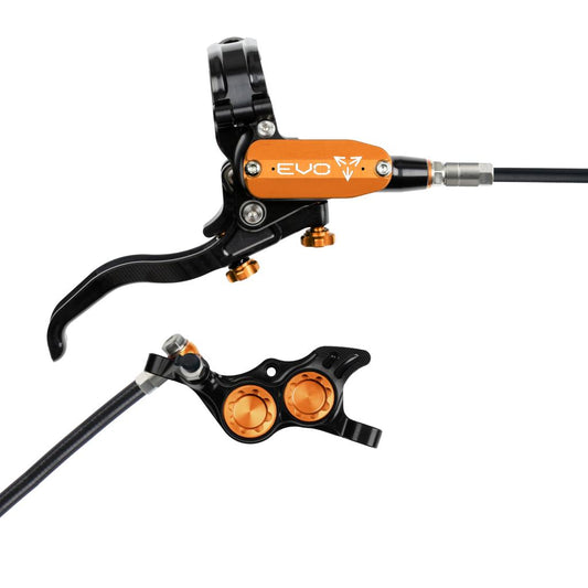 HOPE TECH 4 EVO TR4 takajarru Musta/oranssi