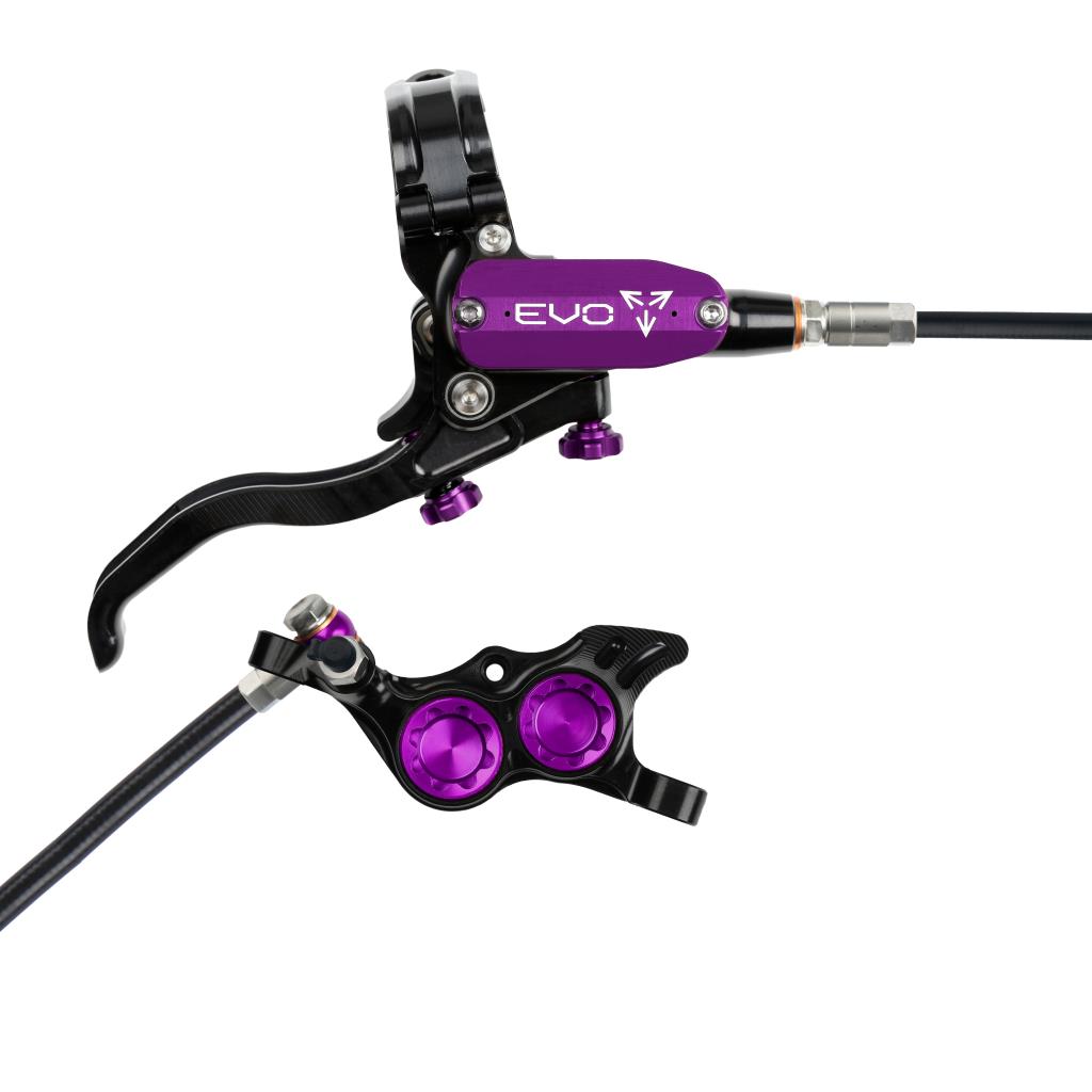 HOPE TECH 4 EVO TR4 takajarru musta/violetti