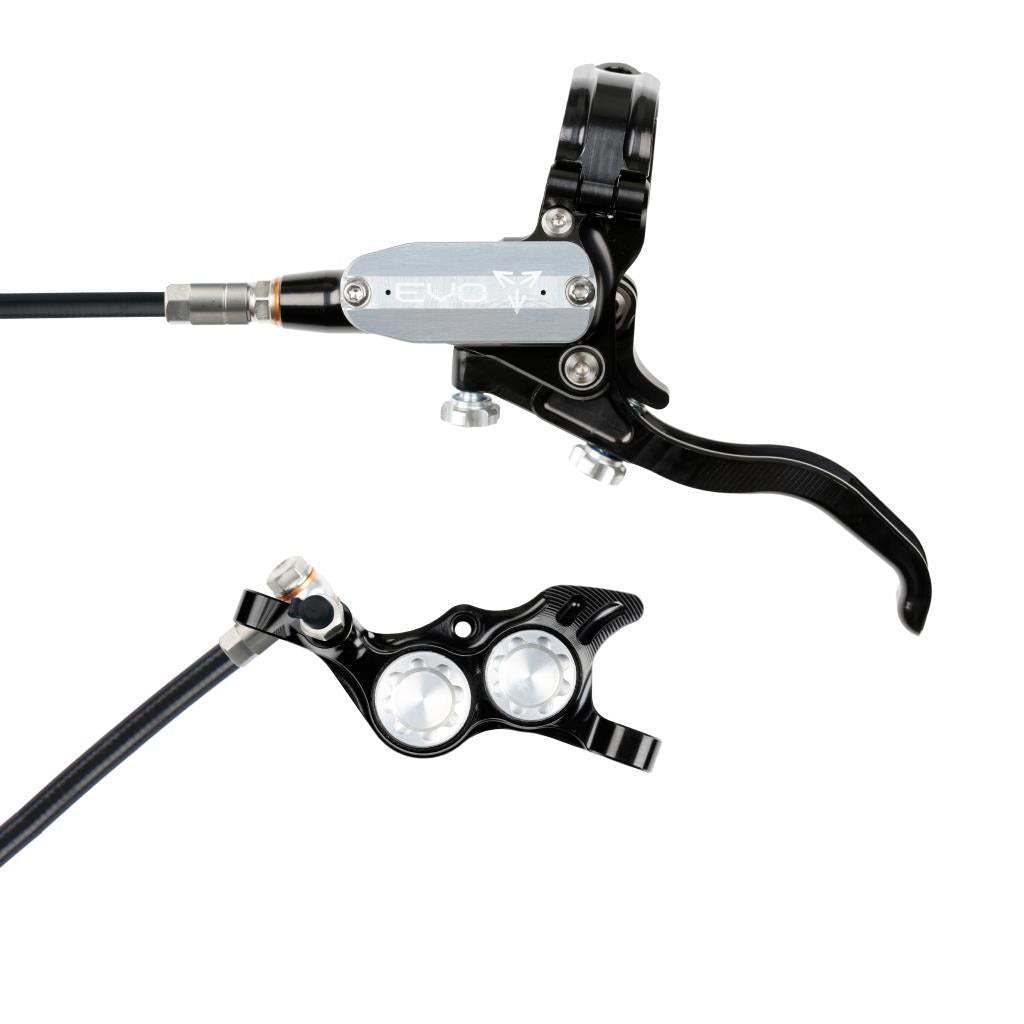 HOPE TECH 4 EVO TR4 etujarru Musta/hopea