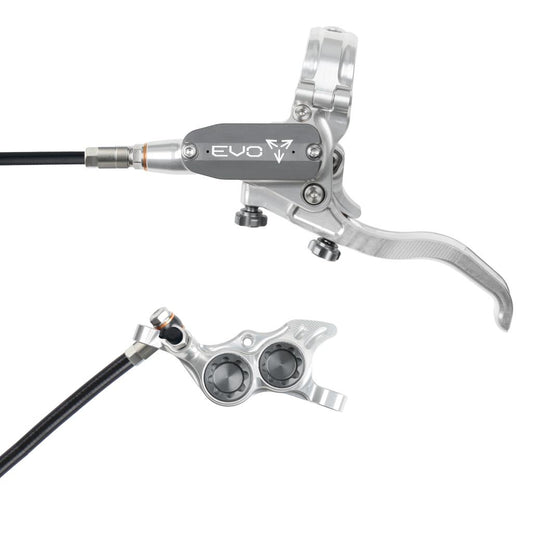 HOPE TECH 4 EVO TR4 hopea / savu Etujarrujen hopea / savu