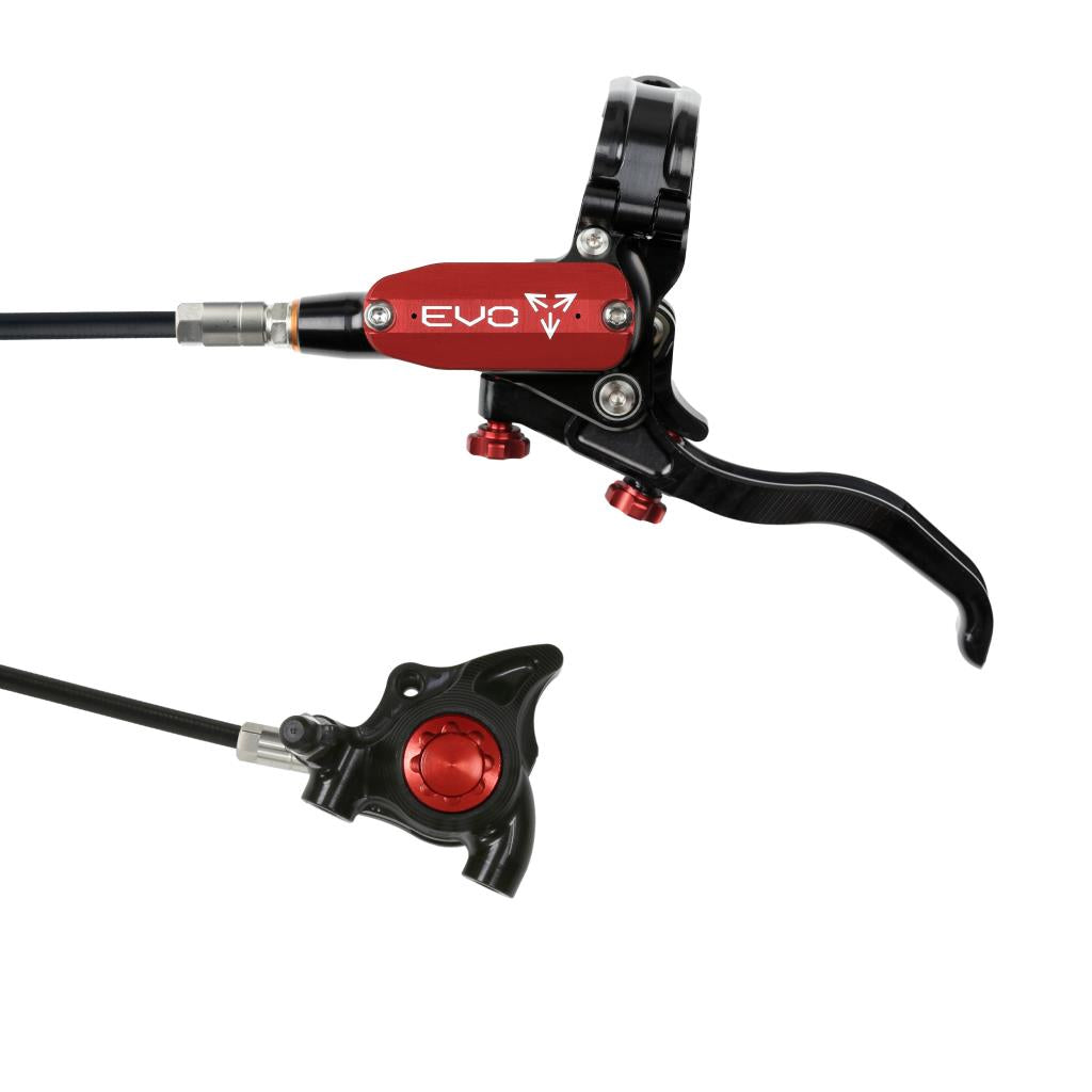 HOPE TECH 4 EVO X2 FM etujarru Musta/Punainen