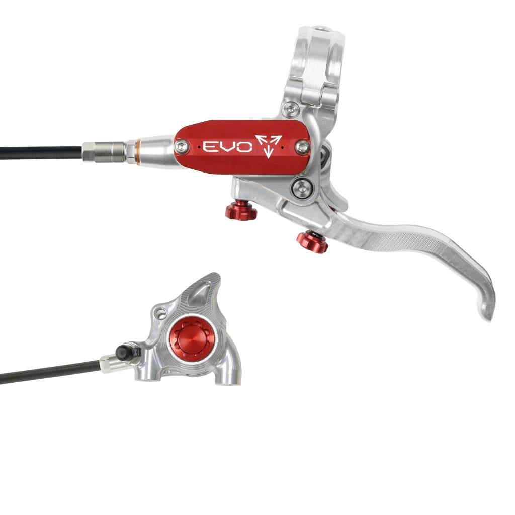 HOPE TECH 4 EVO X2 FM etujarru hopea/punainen