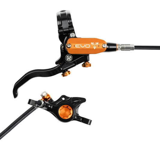 HOPE TECH 4 EVO X2 PM takajarru Musta/oranssi