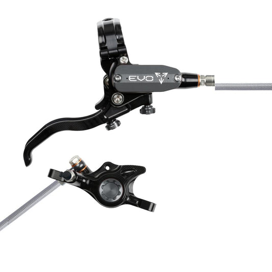 HOPE TECH 4 EVO X2 PM ilmailun takajarru Musta / Savu