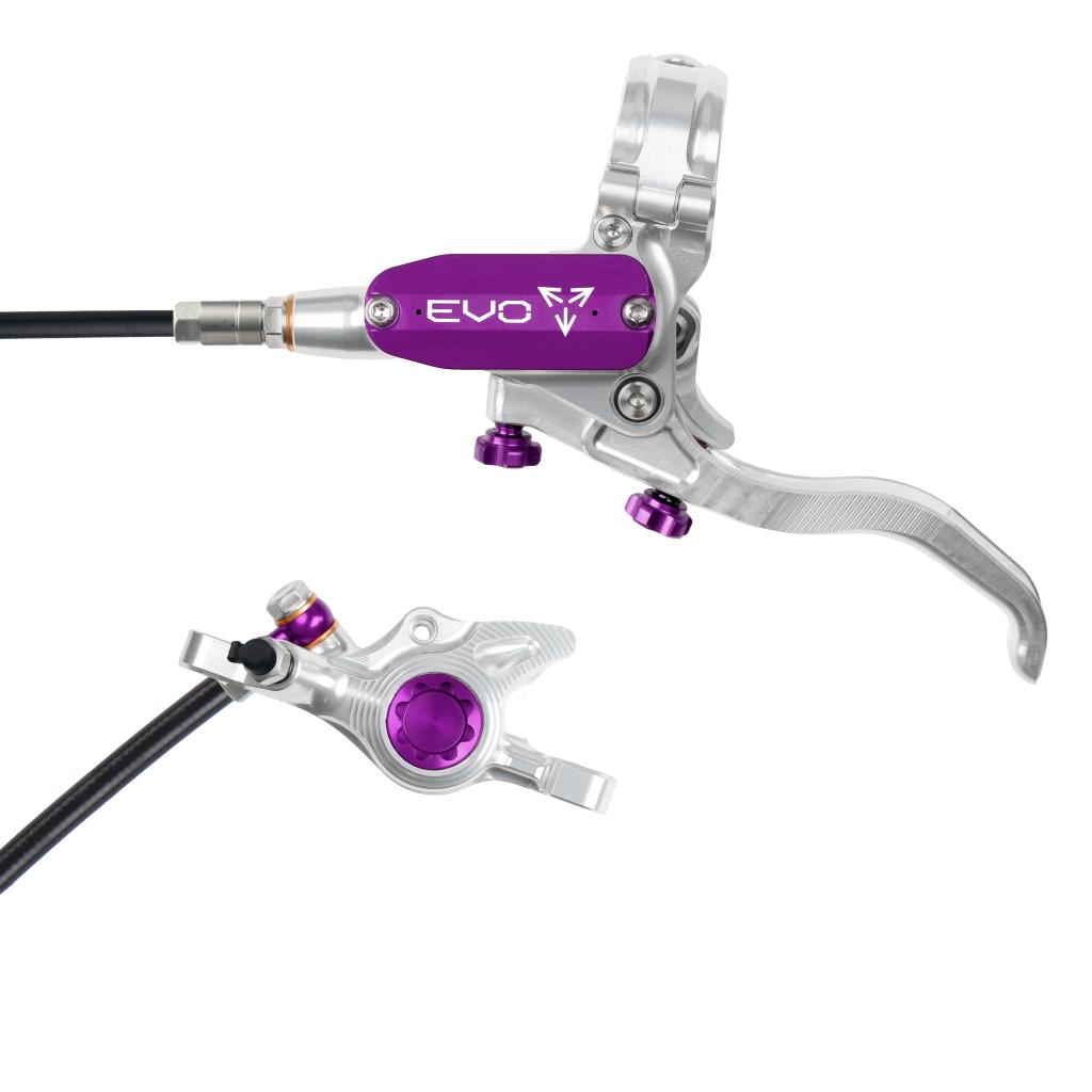 HOPE TECH 4 EVO X2 PM etujarru hopea/violetti