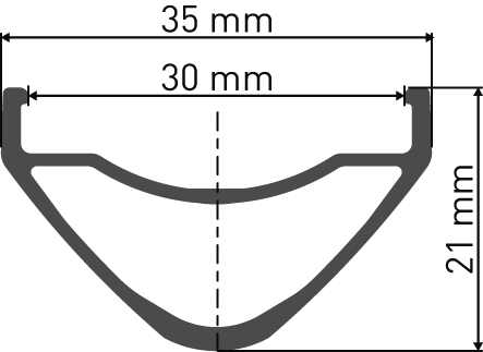 Pari DT SWISS EX 1700 SPLINE 30 mm 27.5" BOOST Sram XD -pyörät (pari)