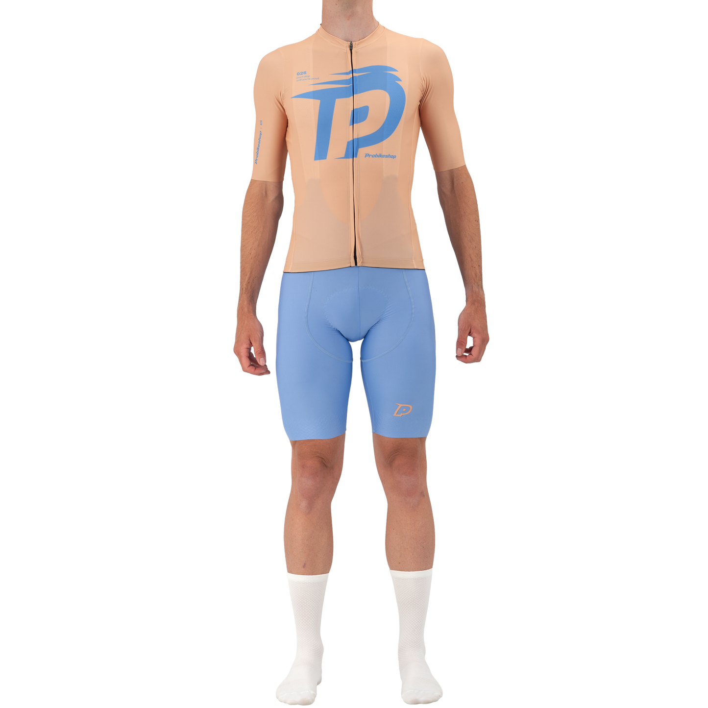 PROBIKESHOP lyhythihainen Jersey Beige
