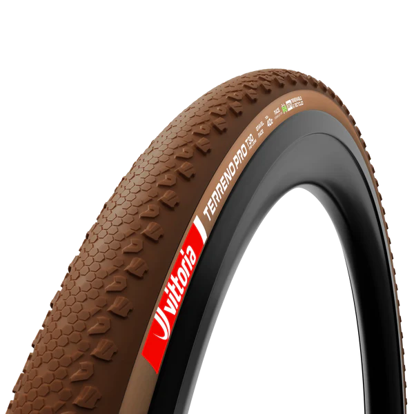 VITTORIA Terreno Pro T30 Fine Loose 700x45c Gravel Race Natural Tubeless Ready Soft Beige Q2 2025 -rengas, pehmeä beige