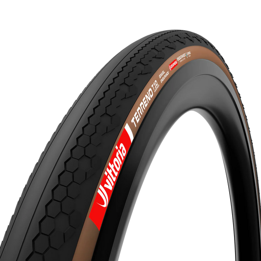 VITTORIA TERRENO T10 HARDPACK 700x40c Gravel Endurance Tubeless Ready Pehmeä ruskea rengas