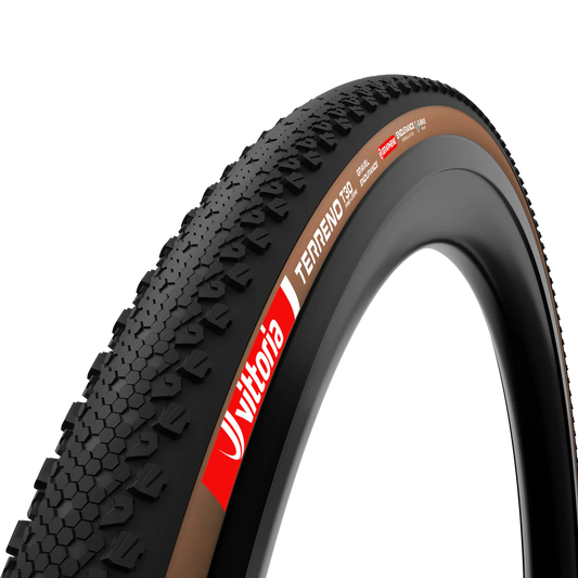 VITTORIA TERRENO T30 FINE LOOSE 700x45c Gravel Endurance Tubeless Ready Pehmeä ruskea rengas