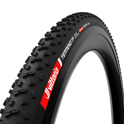 VITTORIA TERRENO T90 MUD 700x40c Gravel Endurance Tubeless Ready Soft Black -rengas, pehmeä musta