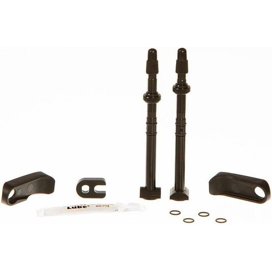 Pakkaus 2 Tubeless-venttiilit ja kannattimet QUARQ TYREWIZ Zipp 303 FIRECREST Disc #11.3018.011.002