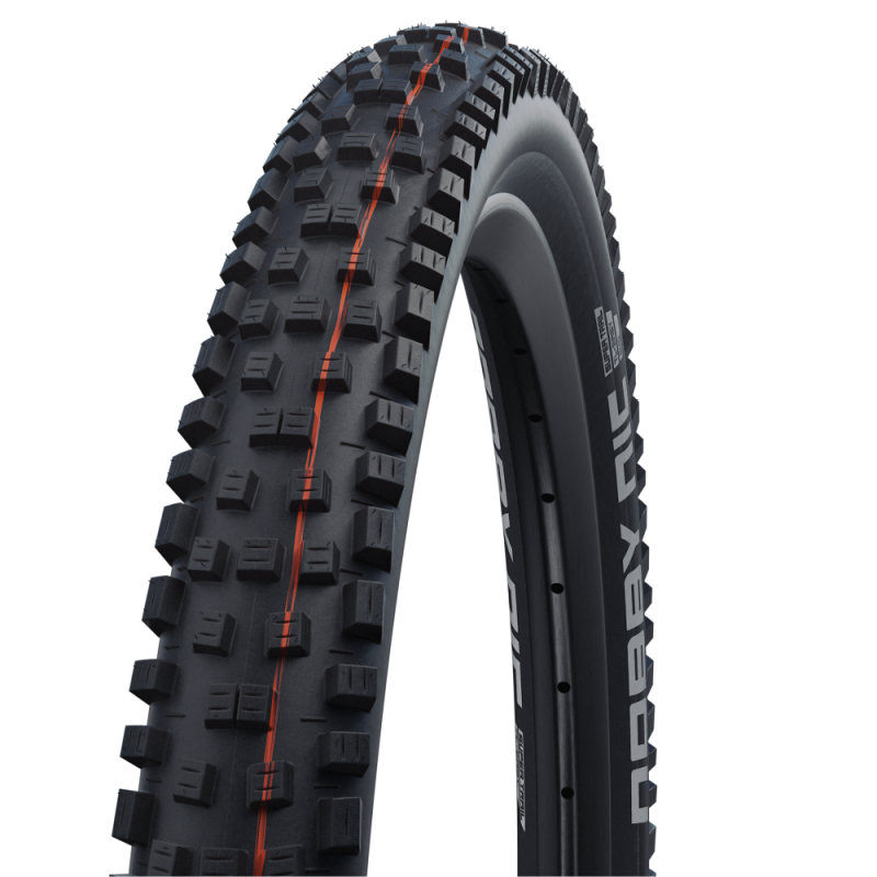 SCHWALBE NOBBY NIC 29x2.60 ADDIX SOFT SUPERTRAIL Tubeless Ready Soft Musta rengas