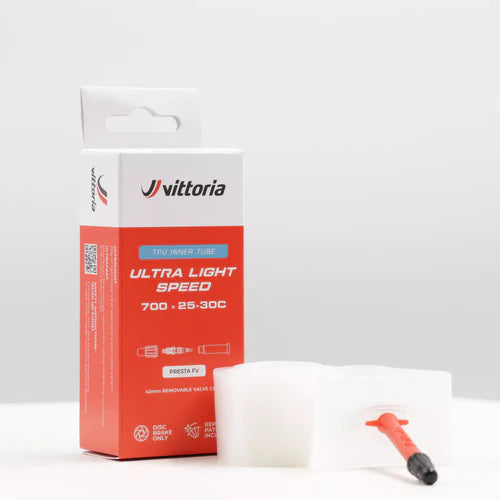 VITTORIA ULTRA LIGHT SPEED -ilmakammio 700x25/30c TPU Presta