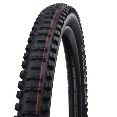 SCHWALBE BIG BETTY 27.5x2.60 ADDIX SOFT SUPERTRAIL Tubeless Ready Soft Musta rengas