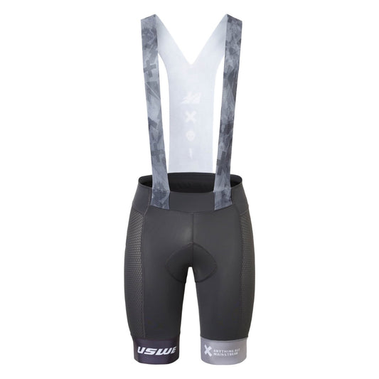 USWE VENT GRAVEL Bib Tight Musta/harmaa