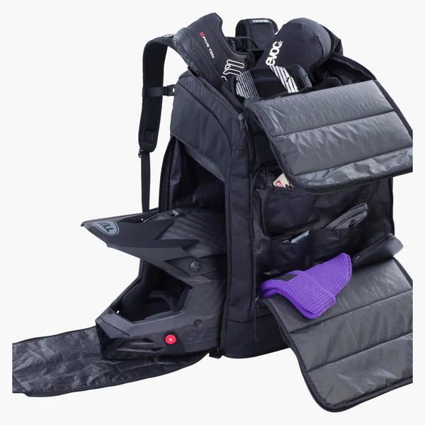 EVOC 60L matkarinkka musta